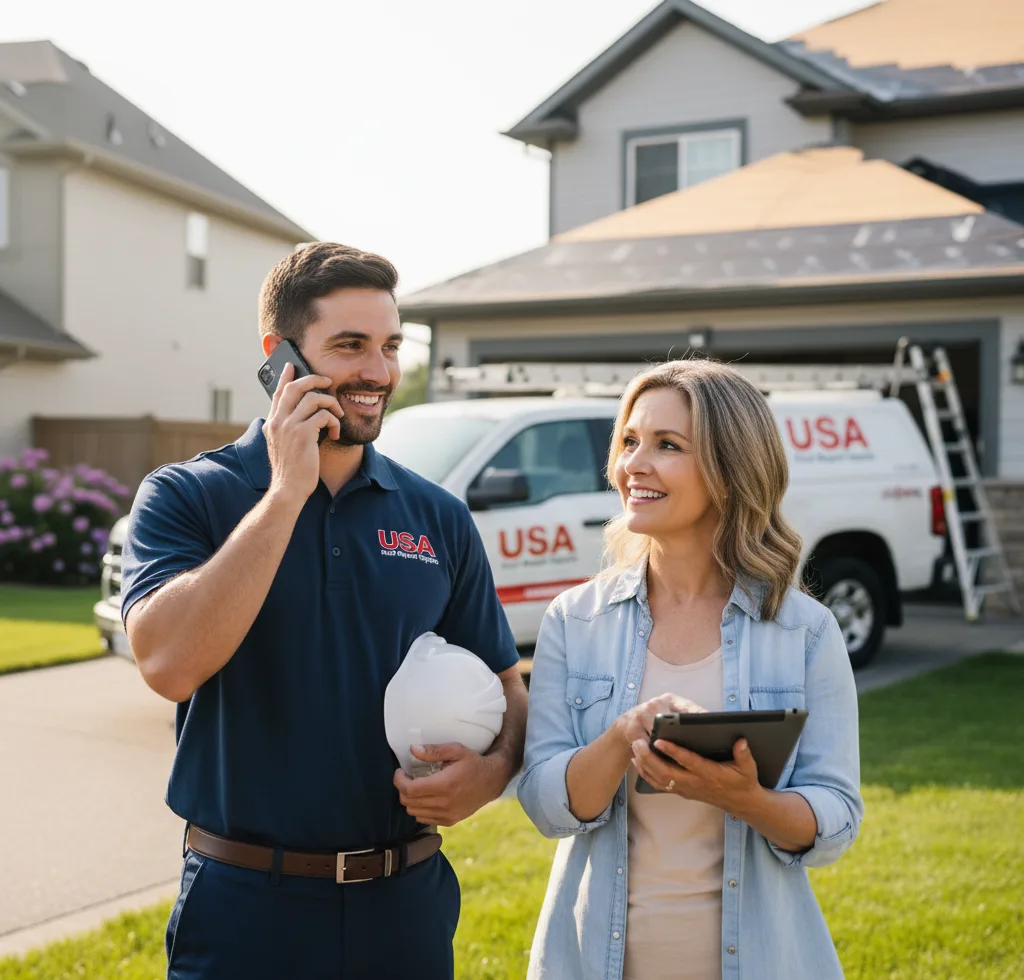USA Roof Repair Experts customer support in Holyoke